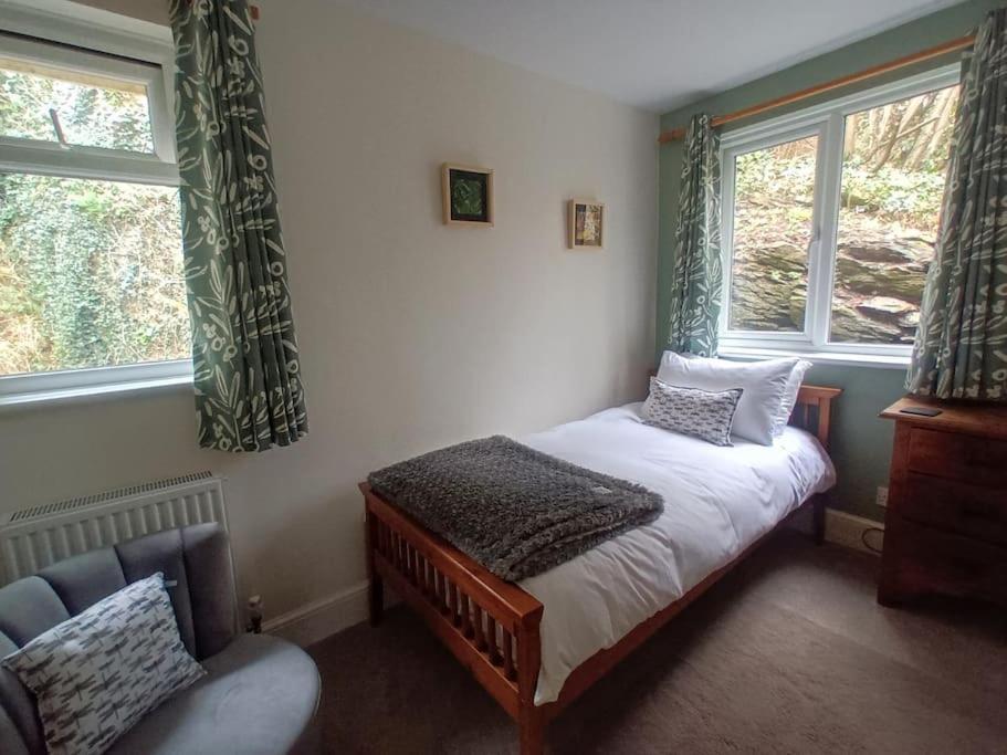 Treetop Cottage At Countisbury Lodge 林茅斯 外观 照片